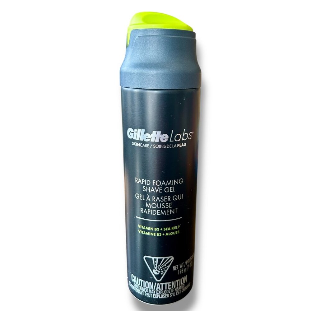 Gillette Rapid Foaming Shave Cream 7 oz Face Men